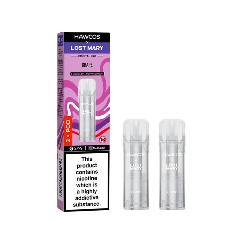 Hawcos x Lost Mary Crystal Pro Prefilled Pod