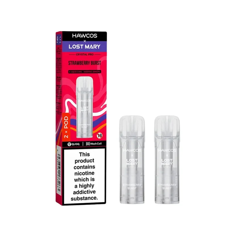 Hawcos x Lost Mary Crystal Pro Prefilled Pod