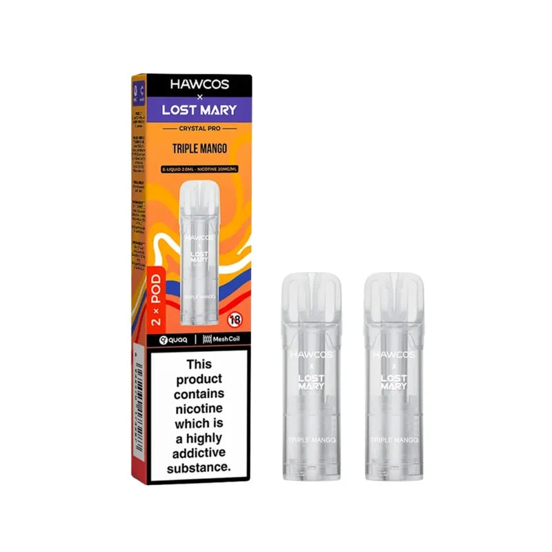 Hawcos x Lost Mary Crystal Pro Prefilled Pod