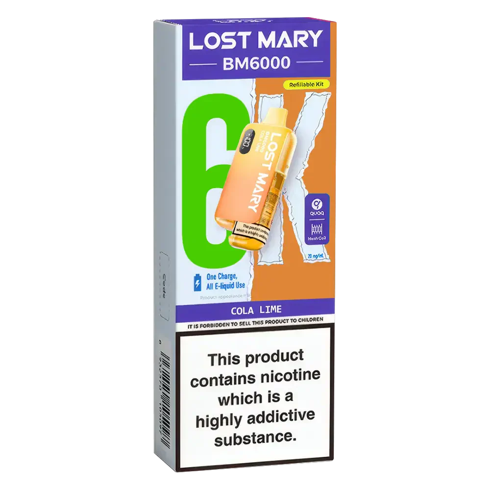 Lost Mary BM6000 Refillable Pod Kit (New)