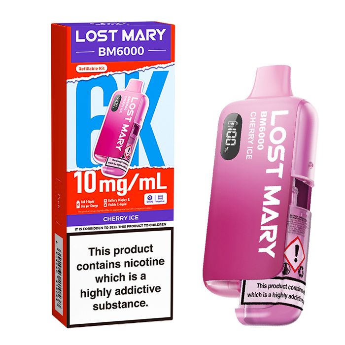 Lost Mary BM6000 Refillable Pod Kit 10mg