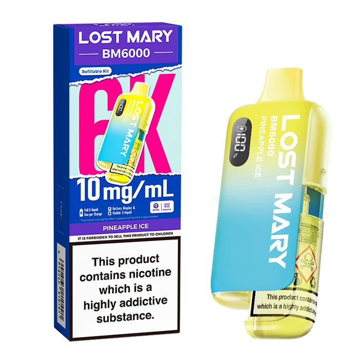 Lost Mary BM6000 Refillable Pod Kit 10mg