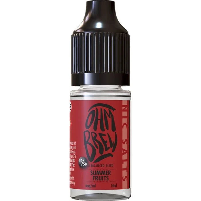 Ohm Brew Nic Salts 10ml - 3mg