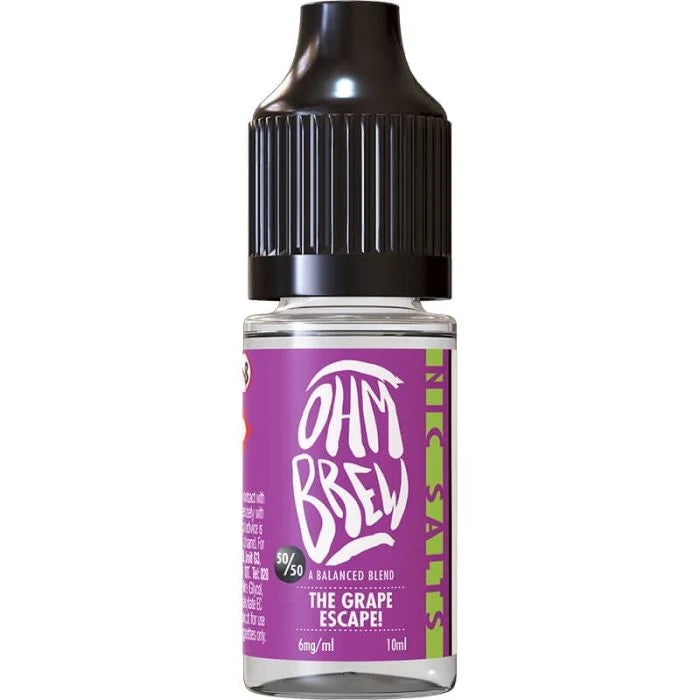 Ohm Brew Nic Salts 10ml - 6mg