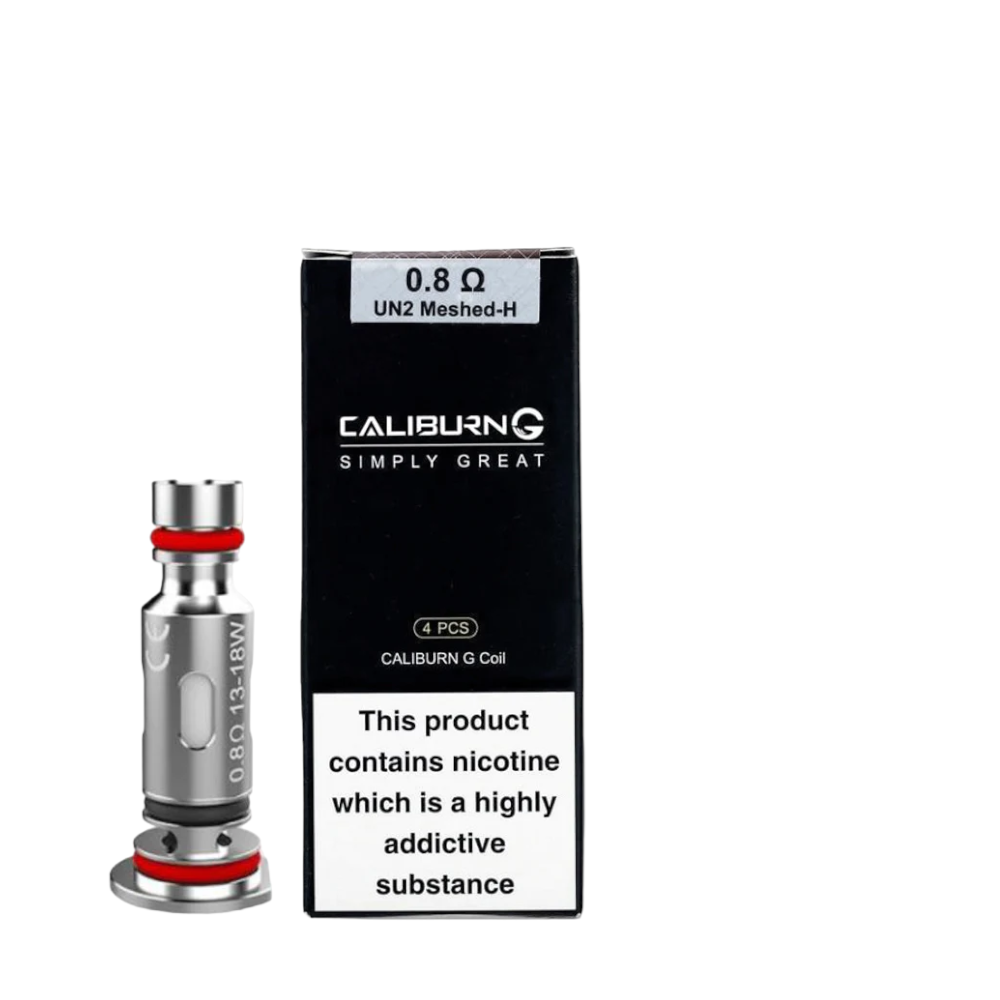Uwell Caliburn G Ersatz Coils 4er Pack | Widerstand 0,8 Ohm | Für MTL-Dampfen