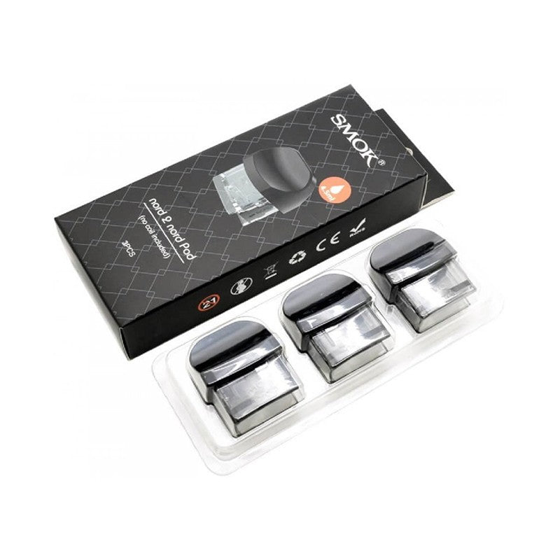 Smok Nord 2 nord Empty Pod 4.5ml (Pack of 3)