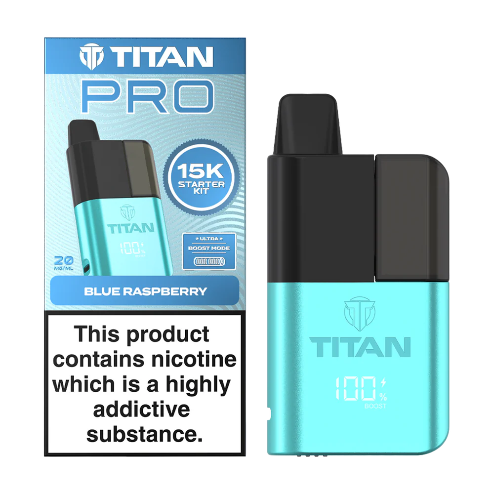 Titan Pro 15K Prefilled Vape Kit
