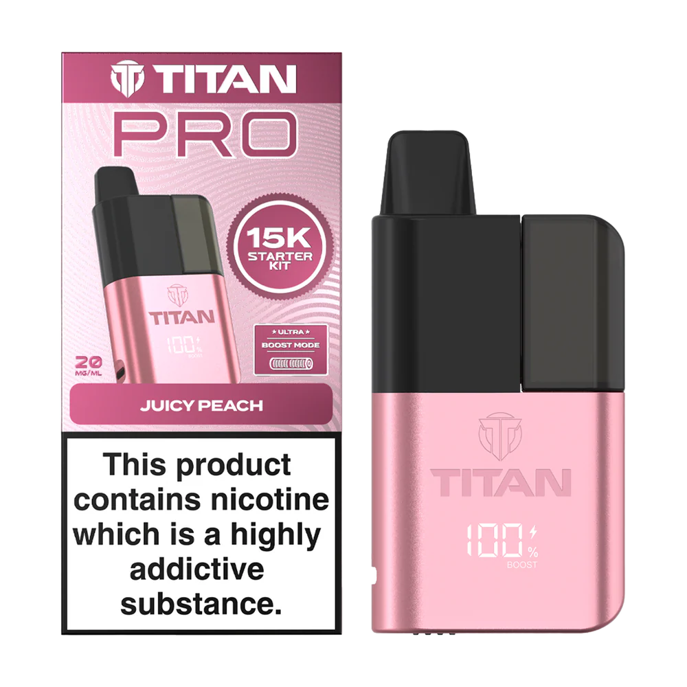 Titan Pro 15K Prefilled Vape Kit